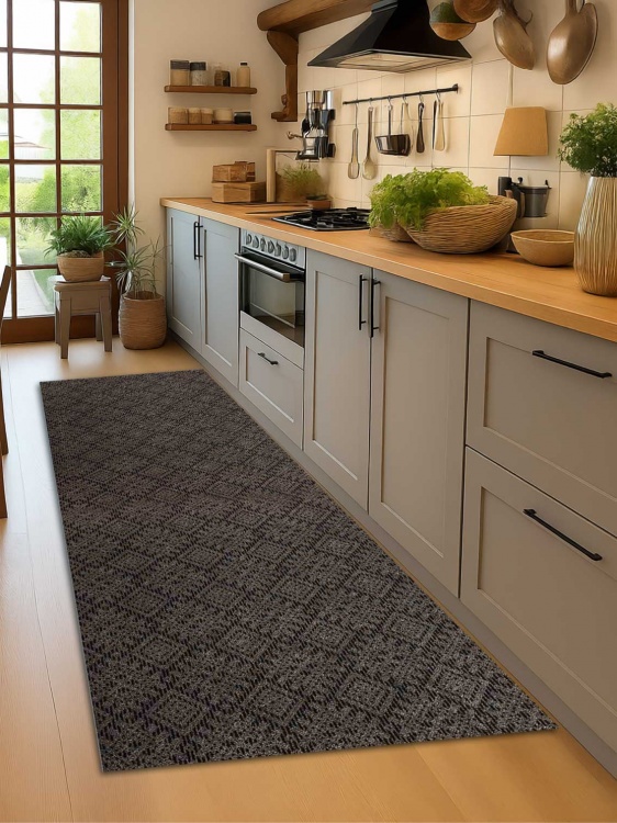 Коврик ОРНАМЕНТ 60х200 мокко 02 S - 3