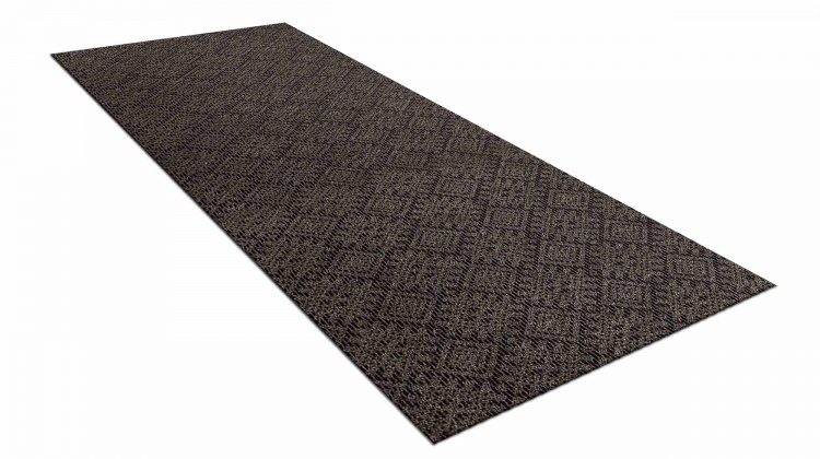 Коврик ОРНАМЕНТ 60х200 мокко 02 S