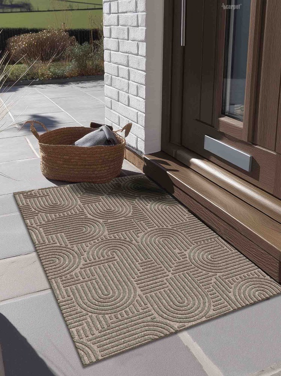 Коврик icarpet ЛАБИРИНТ с тиснением 50х100 донской песок 04 S - 5