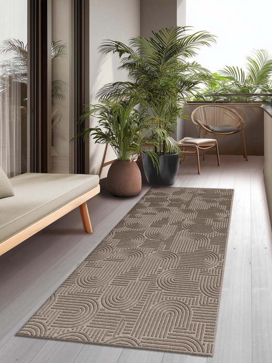 Коврик icarpet ЛАБИРИНТ с тиснением 60х200 донской песок 04 S - 4