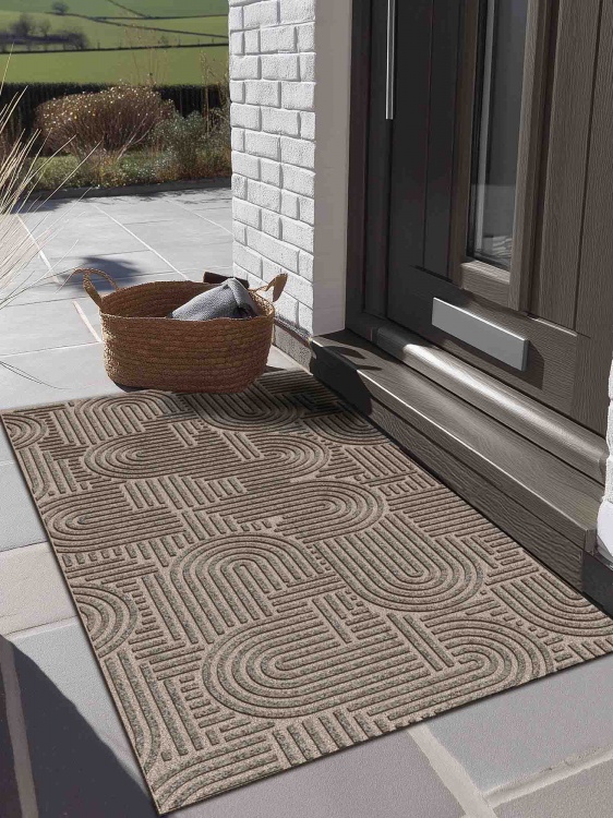 Коврик icarpet ЛАБИРИНТ с тиснением 67х120 донской песок 04 S - 5