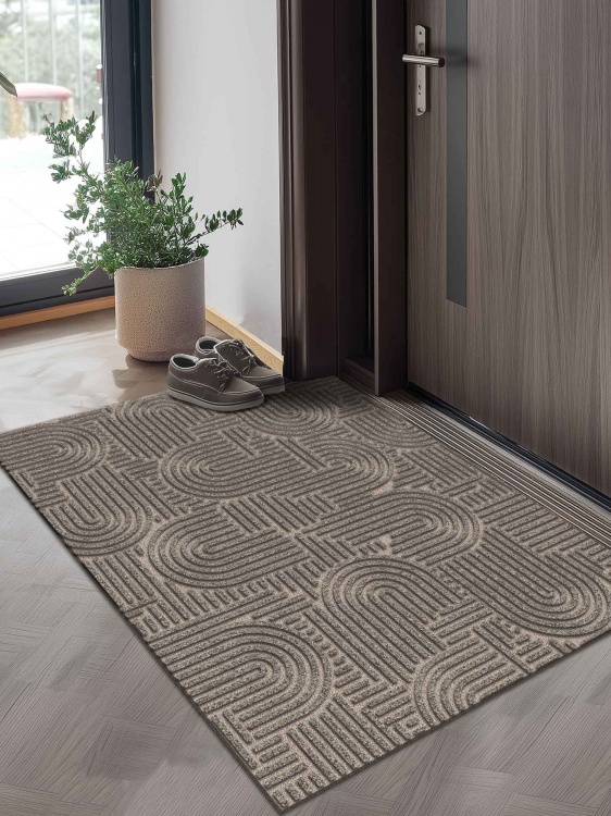 Коврик icarpet ЛАБИРИНТ с тиснением 100х120 донской песок 04 S - 2