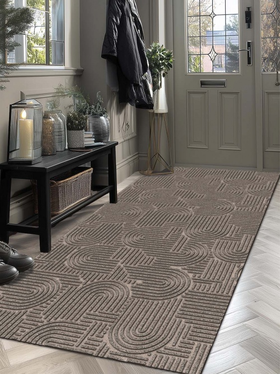 Коврик icarpet ЛАБИРИНТ с тиснением 150х200 донской песок 04 S - 2