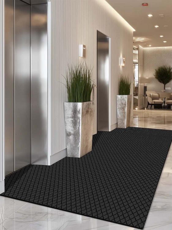 Коврик влаговпитывающий ДИАМАНТ 200х300 серый 01 S - 2