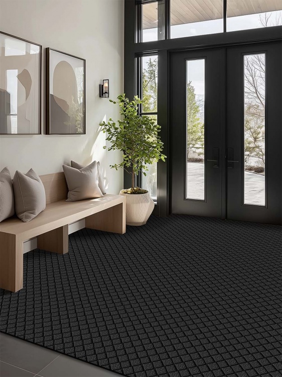 Коврик влаговпитывающий ДИАМАНТ 200х300 серый 01 S - 3