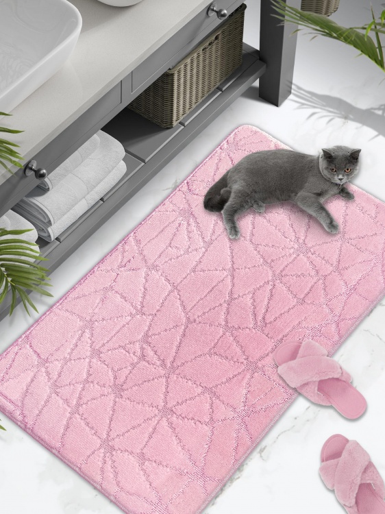 Коврик SHAHINTEX РР 60*100 001 фламинго 77 S - 2