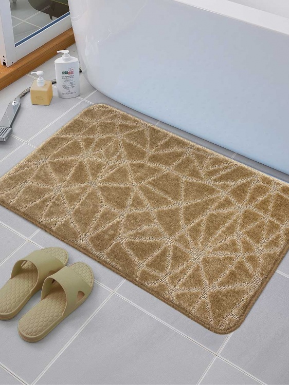 Коврик SHAHINTEX РР 50*80 001 кофе  с молоком 55 S - 4