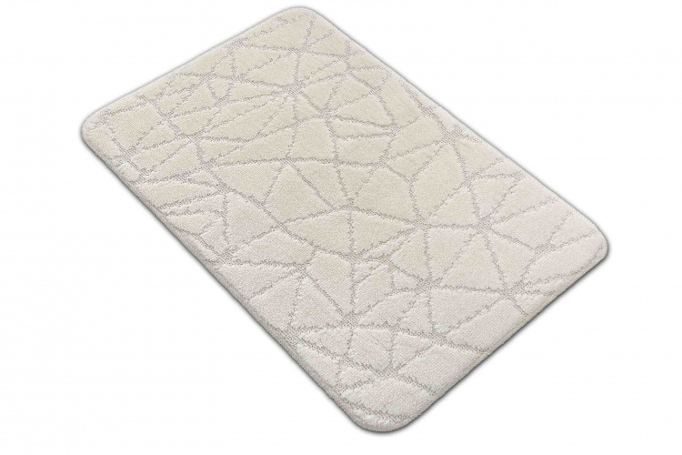 Коврик SHAHINTEX РР 50*80 001 кремовый 3 S