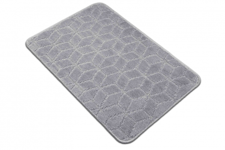 Коврик SHAHINTEX РР 50*80 002 серый 50 S