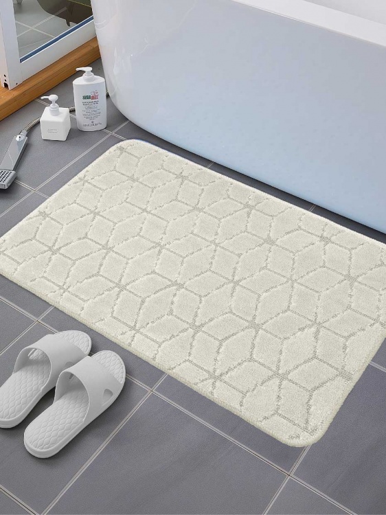 Коврик SHAHINTEX РР 50*80 002 кремовый 3 S - 3