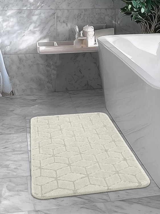 Коврик SHAHINTEX РР 50*80 002 кремовый 3 S - 4