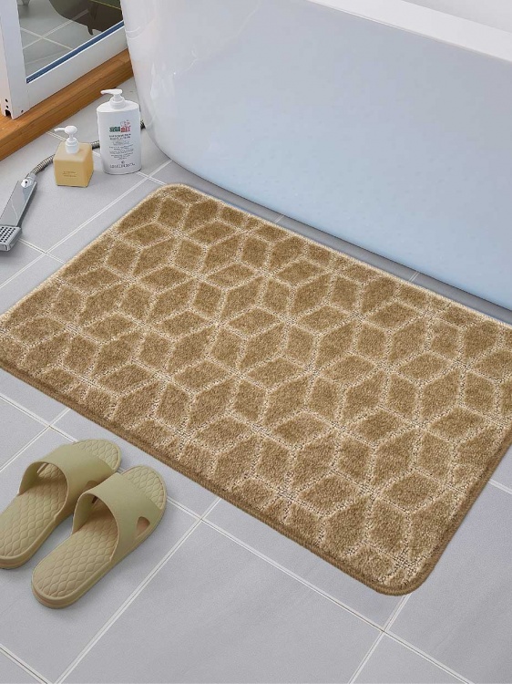 Коврик SHAHINTEX РР 50*80 002 кофе  с молоком 55 S - 3