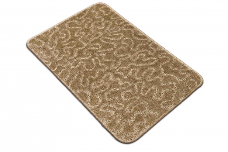 Коврик SHAHINTEX РР 50*80 003 кофе  с молоком 55 S