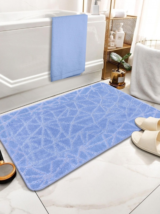 Коврик SHAHINTEX РР 60*100 001 голубой 11 S - 2