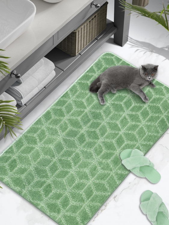 Коврик SHAHINTEX РР 60*100 002 зеленый чай 79 S - 3