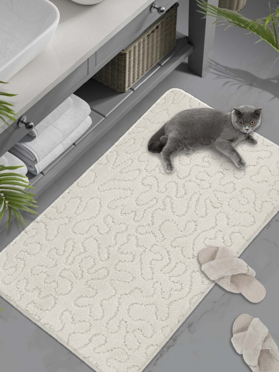 Коврик SHAHINTEX РР 60*100 003 кремовый 3 S - 3