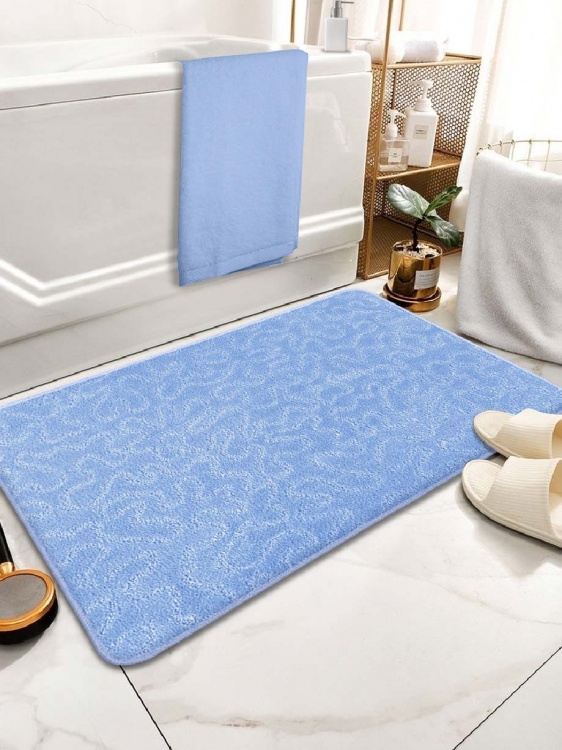 Коврик SHAHINTEX РР 60*100 003 голубой 11 S - 2