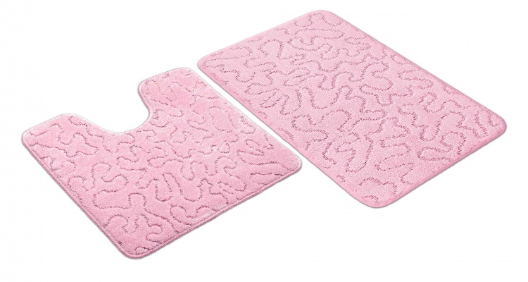 Набор ковриков SHAHINTEX РР 50*80+50*50 003 фламинго 77