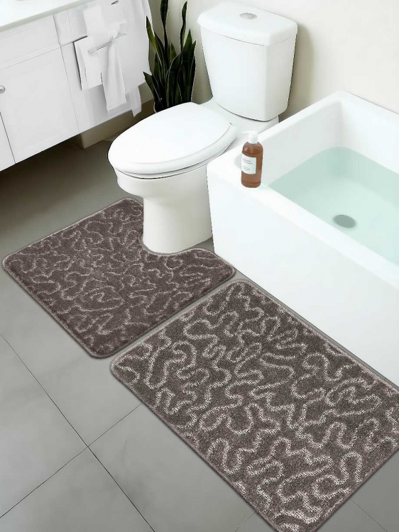 Набор ковриков SHAHINTEX РР 50*80+50*50 003 мокко 80 - 4