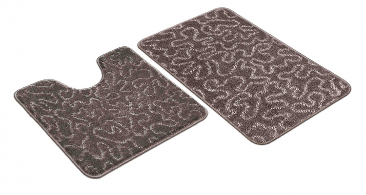 Набор ковриков SHAHINTEX РР 50*80+50*50 003 мокко 80