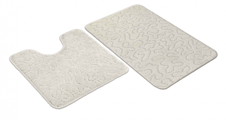 Набор ковриков SHAHINTEX РР 50*80+50*50 003 кремовый 3