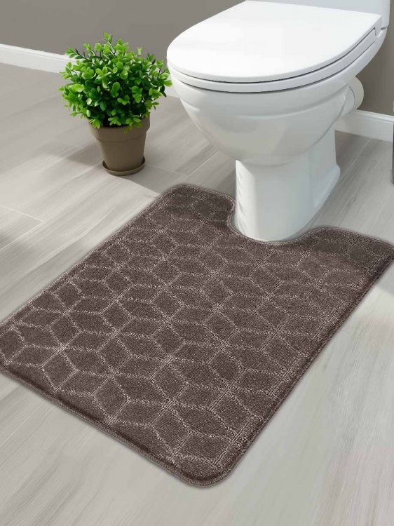 Коврик SHAHINTEX РР 60*80 002 мокко 80 S - 3