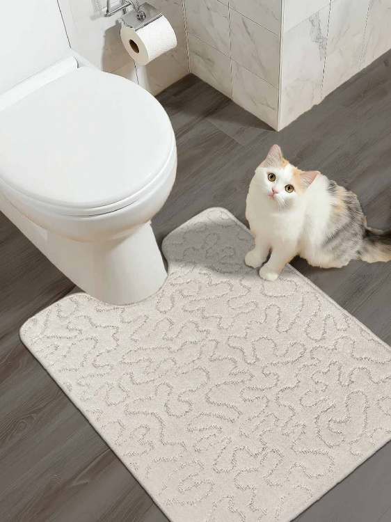 Коврик SHAHINTEX РР 60*80 003 кремовый 3 S - 4