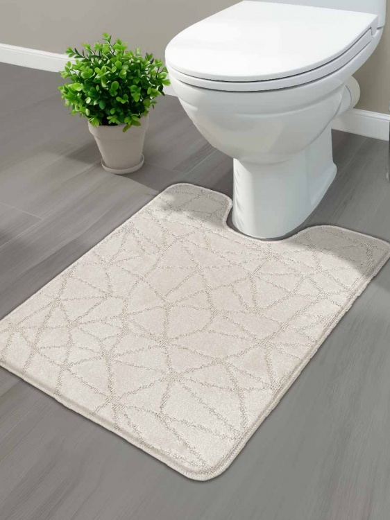 Коврик SHAHINTEX РР 60*80 001 кремовый 3 S - 3