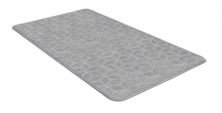 Коврик SHAHINTEX РР 80*120 002 серый 50 S