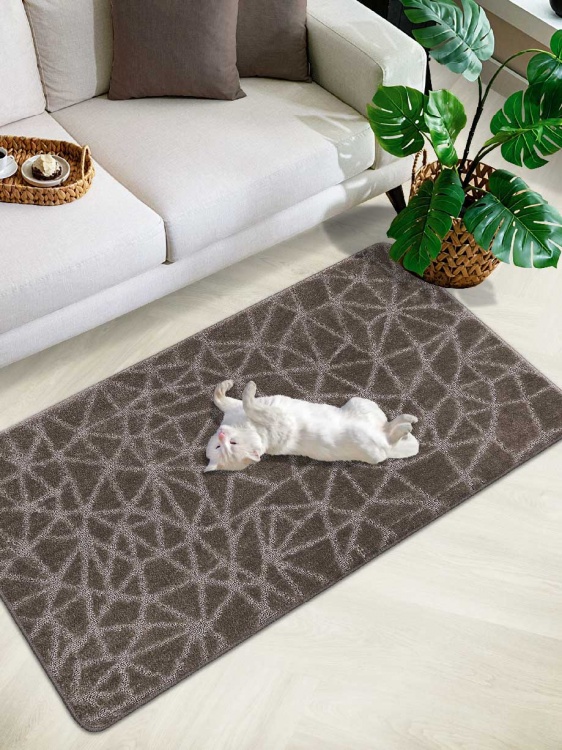 Коврик SHAHINTEX РР 80*120 001 мокко 80 S - 2