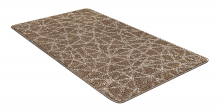 Коврик SHAHINTEX РР 80*120 001 кофе  с молоком 55 S