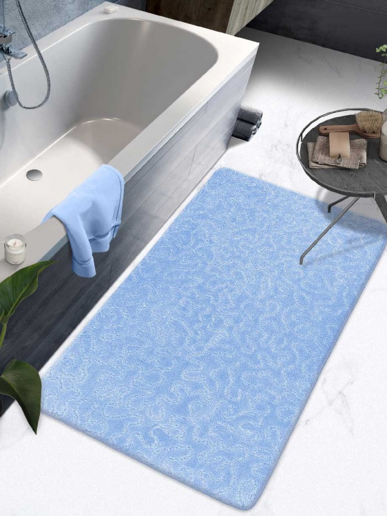 Коврик SHAHINTEX РР 80*120 003 голубой 11 S - 3