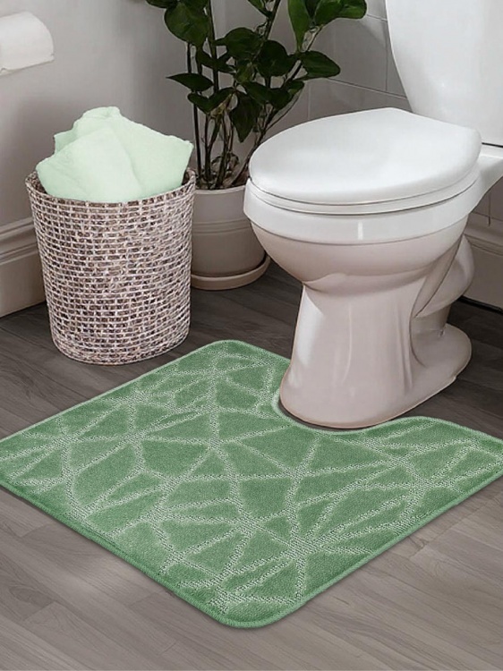 Коврик SHAHINTEX РР 60*50 001 зеленый чай 79 S - 2