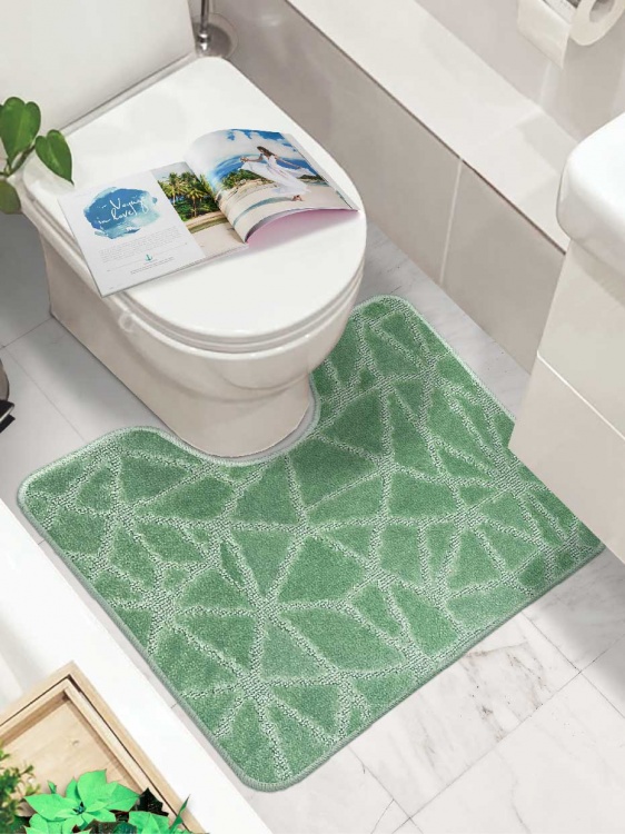 Коврик SHAHINTEX РР 60*50 001 зеленый чай 79 S - 3