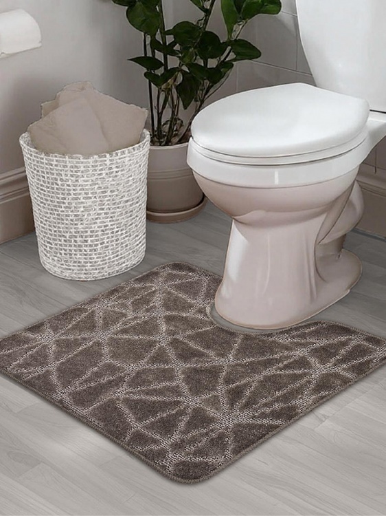 Коврик SHAHINTEX РР 60*50 001 мокко 80 S - 2