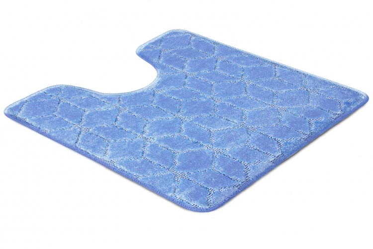 Коврик SHAHINTEX РР 60*50 002 голубой 11 S