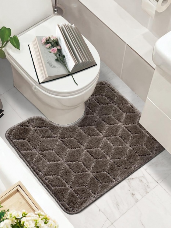 Коврик SHAHINTEX РР 60*50 002 мокко 80 S - 4