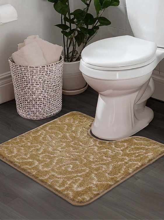 Коврик SHAHINTEX РР 60*50 003 кофе  с молоком 55 S - 2