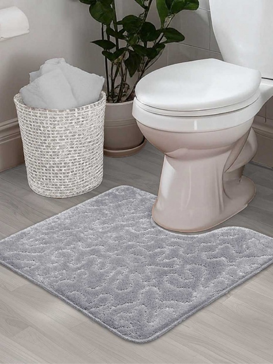 Коврик SHAHINTEX РР 60*50 003 серый 50 S - 3