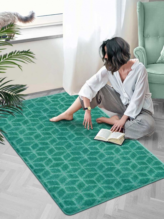 Коврик SHAHINTEX РР 100х150 002 мятный 72 S - 3