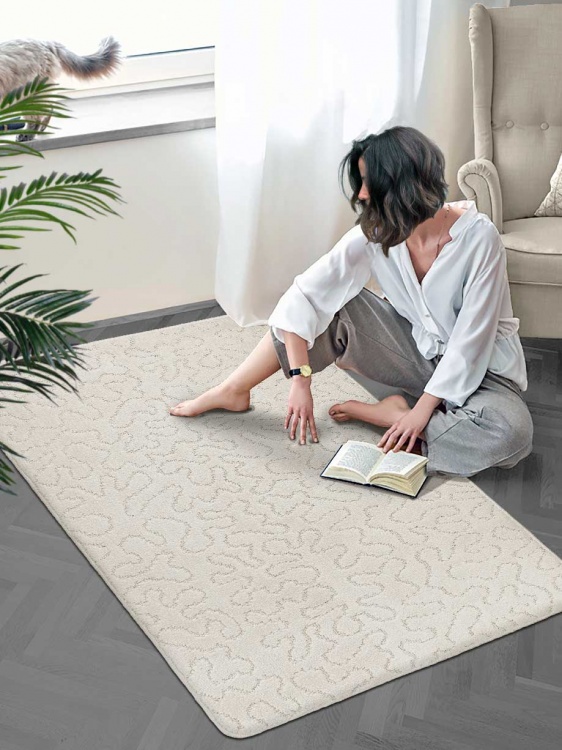 Коврик SHAHINTEX РР 100х150 003 кремовый 3 S - 4